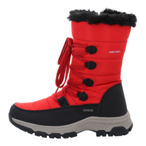 Stiefeletten - Josef Seibel - Davos 51 - schwarz-rot