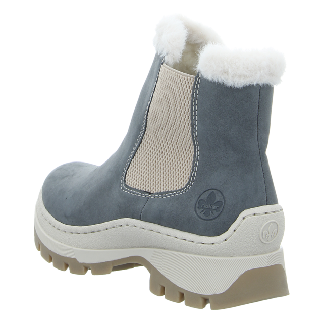 Rieker - X9352-14 - X9352-14 - blau - Stiefeletten