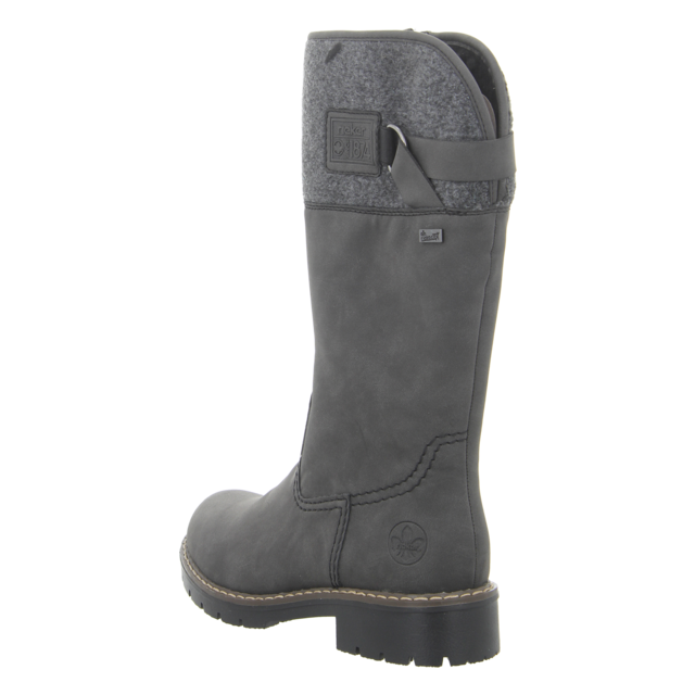 Rieker - Y9190-45 - Y9190-45 - grau - Stiefel