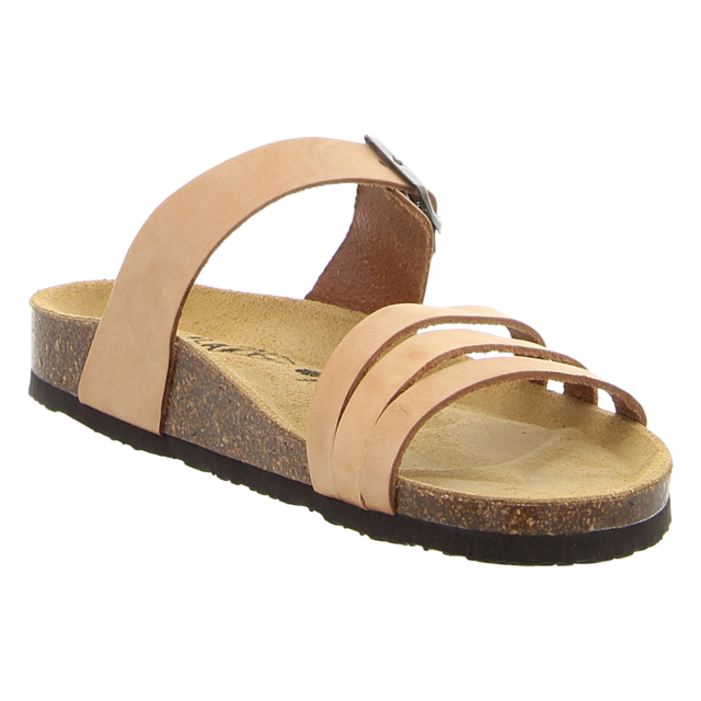 Plakton - 185862 CUOIO (BEIGE) - Berta - cuoio (beige) - Pantoletten