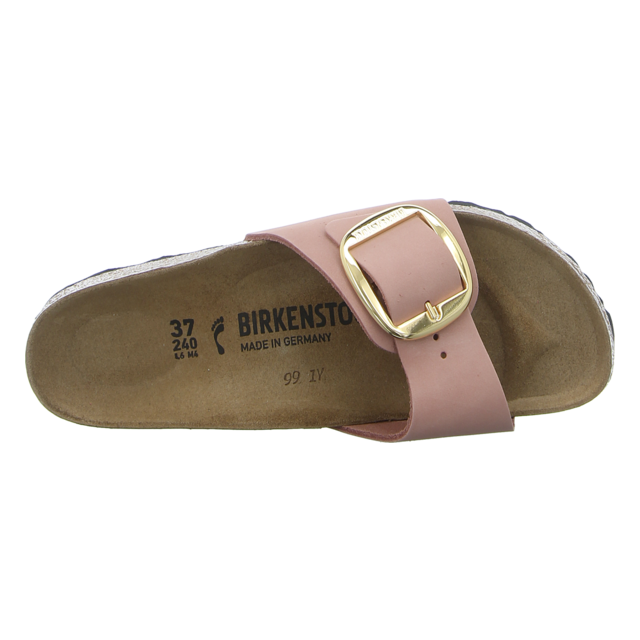 Birkenstock Damen Pantolette Madrid Big Buckle In Rosa Schuhfachmann