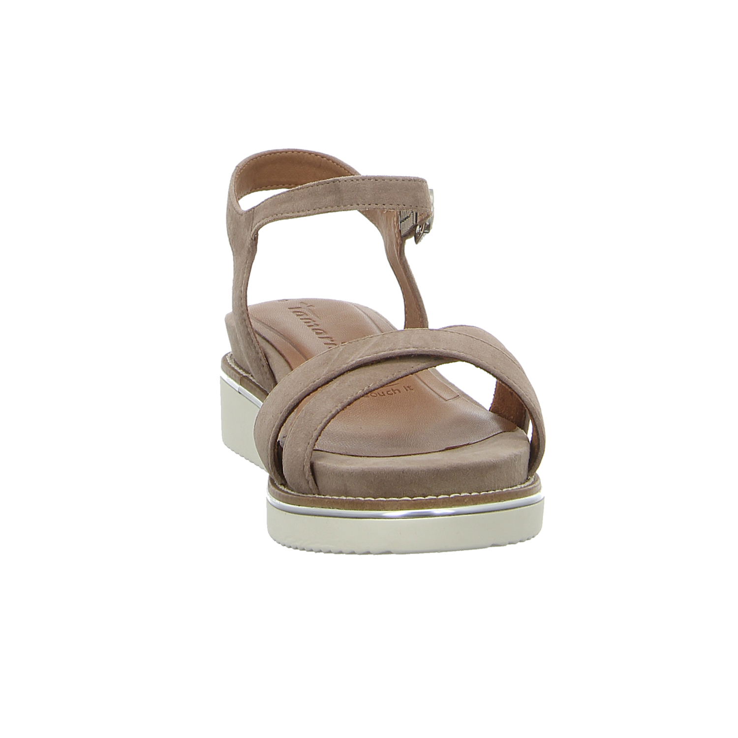 Tamaris Damen Sandalette in beige Schuhfachmann