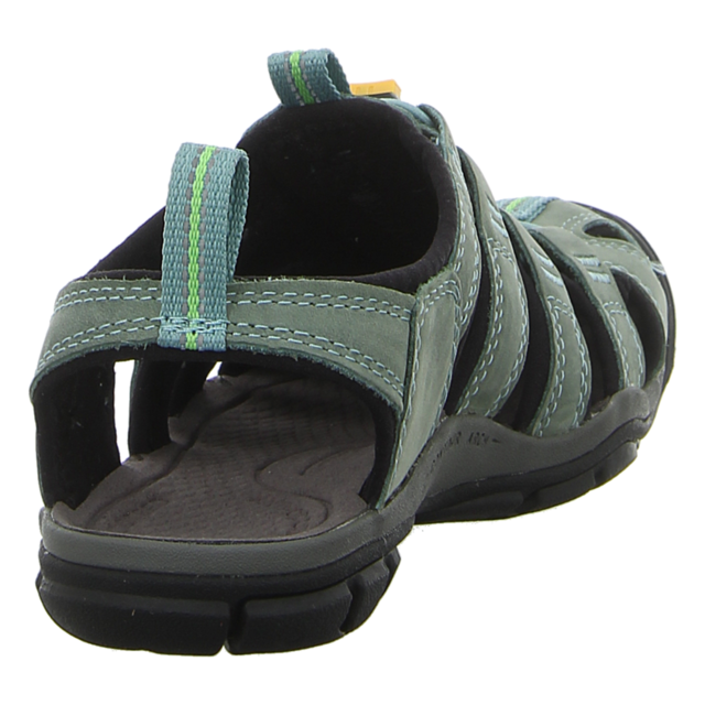 Keen - 1014371 - Clearwater CNX Leather - mineral blue/yellow - Sandalen