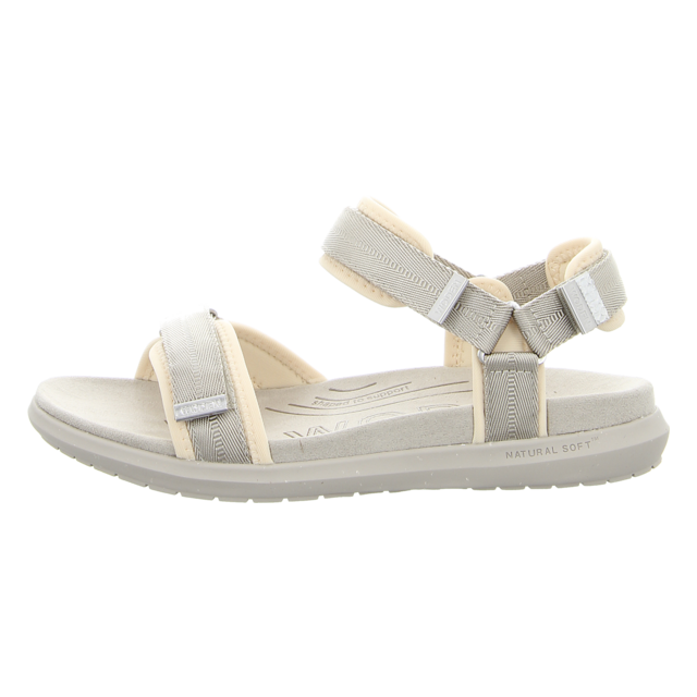 Woden - WL587-772 - Line Lite - silver lining - Sandalen