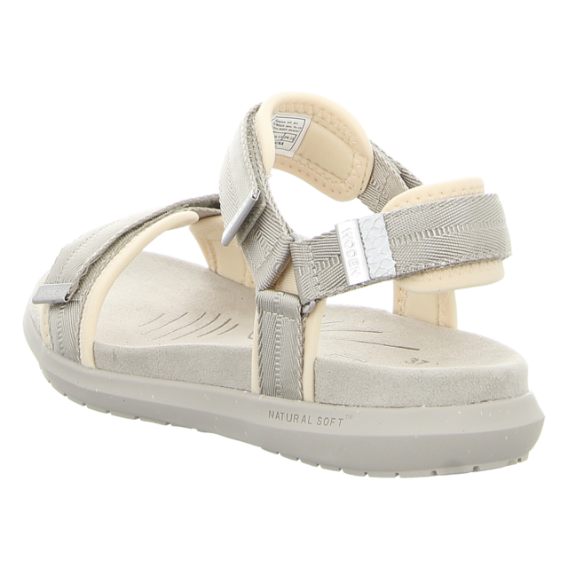 Woden - WL587-772 - Line Lite - silver lining - Sandalen