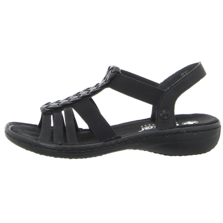 Sandaletten - Rieker - schwarz