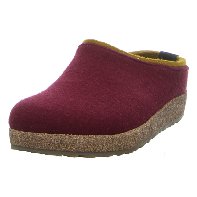 Haflinger - 711056-09 - Grizzly Kris - bordeaux - Hausschuhe